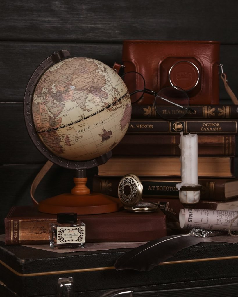 antique globe
